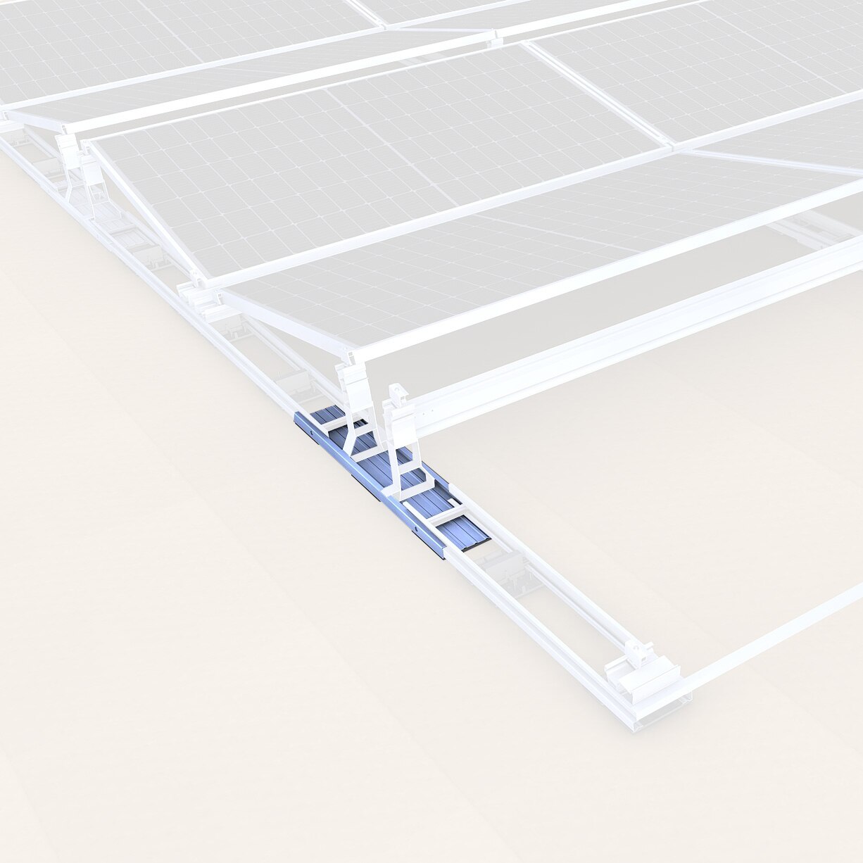 Solar Modules Mounting Structure - Novotegra Base Element E/w 840mm ...